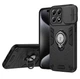 Противоударный чехол Camshield для Xiaomi 15T с кольцом-держателем Черный - изображение 1
