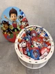 Подарунковий Kinder Box «Щенячий патруль Маршал» 31×24×9 см | Великий подарунковий бокс для хлопчика | Paw Patrol Marshall - изображение 1