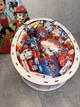 Подарунковий Kinder Box «Щенячий патруль Маршал» 31×24×9 см | Великий подарунковий бокс для хлопчика | Paw Patrol Marshall - изображение 3