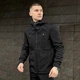 Демісезонна Куртка Soft Shell підкладка від 0 до + 15 колір Чорний HDSYR_1850 - изображение 2