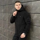 Демісезонна Куртка Soft Shell підкладка від 0 до + 15 колір Чорний HDSYR_1850 - изображение 3