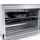 Електрична духовка Zepline ZP-00369 AeroChef Pro Max з конвекцією грилем вертелом механічним керуванням внутрішнім освітленням камерою 60 л потужністю 2200 Вт з корпусом із нержавіючої сталі - зображення 9
