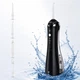 Ирригатор для полости рта 200 мл портативный аккумуляторный с 4 насадками Oral Irrigator, беспроводной с 3 режимами работы для ухода за зубами, деснами и брекетами Черный, AND-1-37-Black - изображение 2