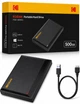 Зовнішній жорсткий диск Kodak P190 500GB Портативний кишеньковий HDD USB 3.2 Gen1 накопичувач для ноутбука ПК Зберігання даних програм фото відео usb переносний вінчестер Windows Mac OS юсб OTG Android 500 Гб Black - зображення 3
