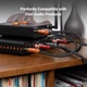 Аудіо - конвертер (перетворювач звуку) Fosi Audio Q6 - Type-C / Coaxial / Optical на RCA / Sub - изображение 3
