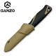 Ніж Фіксований Ganzo G807-DY Чорний/Бежевий (9Cr14) - зображення 4