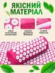 Масажний акупунктурний килимок із валиком аплікатор Кузнєцова іплікатор з голками для спини шиї для зняття болю покращення сну нормалізації кровообігу рожевий 3107264201 - зображення 2