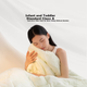 Ковдра Luolai Home Textiles Deep Sleep Four Seasons класу А, машинне прання, 100% бавовна, зелена, 220х250 см - зображення 5