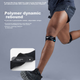 Бандаж MIZUNO 2550 на коленную чашечку эластичный для баскетбола, бега и фитнеса, серый, унисекс - изображение 6