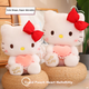 Официальная плюшевая игрушка Hello Kitty от WEINIXIAOXIANG, кукла-котенок, подарок для девочек на День святого Валентина и день рождения. - изображение 2