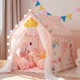 Палатка Little Dove игровая детская Единорог с ковриком и деревянными стойками - изображение 4