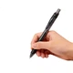 Гелевая ручка Pentel BLN105 с выдвижным стержнем, синяя, стильная, толщина чернил 0,5 мм, подходит для деловых встреч и учебы, быстросохнущая, на водной основе, канцелярские товары, синий корпус с синими чернилами, упаковка из 12 штук. - изображение 1