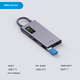 Док-станція розширення цифрового дисплея Hagibis з екраном, конвертер USB-C, адаптер Ethernet, конвертер Type-C на HDMI, сумісний з комп'ютерами Apple Mac, адаптер Thunderbolt 4 - зображення 4