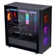 Корпус SAMA Zhuque 5 игровой черный со стеклянной боковой панелью, поддержка E-ATX, СЖО 360 мм и длинных видеокарт - изображение 6