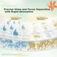 Підгузки Huggies Little Forest S52 (4-8 кг) Heart Diamond [Дихаючий верх, нуль слідів] - изображение 7