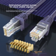 Патч-корд Choseal Cat 6 UTP 1 Гбит/с 10 м Серый (QS2619AT10J) - изображение 6