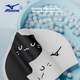 Шапочка для плавания MIZUNO 1S13 силиконовая большого размера для длинных волос, с защитой ушей, рисунок «кот» - изображение 4