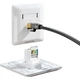 Модуль SAMZHE MKC-510 RJ-45 UTP Cat 5e безинструментальный 10 шт. Бежевый - изображение 3