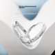 Серебряное кольцо MANHE S925, парные кольца, пара обручальных колец с бриллиантами, открытый конец, для женщин и мужчин, кольцо с заостренным концом, подарок на День святого Валентина. - изображение 8