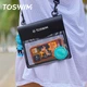 Водонепроницаемый чехол для телефона TOSWIM с сенсорным окном для подводной съемки, прозрачный черный - изображение 5