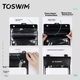 Водонепроницаемый чехол для телефона TOSWIM с сенсорным окном для подводной съемки, прозрачный черный - изображение 9