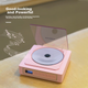 CD-плеер THINKYA K09 портативный с Bluetooth и оптическим выходом, синий - изображение 9