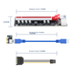 Райзер EB-LINK PCI-E x1 - x16 с дополнительным питанием 6-pin - изображение 5