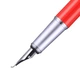 Ручка Pimio Art Pen с изогнутым наконечником для каллиграфии жесткая, для тренировки почерка, наконечник 1.0 мм, 916, красная - изображение 6