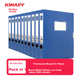 Короби Jindeli TD055-10 архівні для документів А4 пластикові, 55 мм, 10 шт, сині - зображення 9