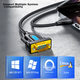 Кабель DTECH IOT5075-3M USB - RS232, адаптер USB - DB9 male, 3 м, для COM-порта - изображение 9