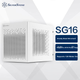 Корпус Silverstone SG16 Treasure White ITX компактный, БП ATX/SFX, видеокарта 275 мм - изображение 4