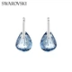 Сережки-гвоздики SWAROVSKI GALET сині, артикул 5734267 - зображення 4