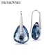 Сережки-гвоздики SWAROVSKI GALET сині, артикул 5734267 - зображення 6
