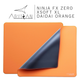 Ігровий килим для миші Artisan Ninja FX Zero Xsoft XL Daidai Orange - зображення 1