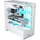 Игровой корпус VALKYRIE VK03TOU LITE WHITE ATX для настольных компьютеров, поддержка водяного охлаждения 360 мм, тройная панель из закаленного стекла, поддержка задней панели. - изображение 1