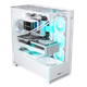 Игровой корпус VALKYRIE VK03TOU LITE WHITE ATX для настольных компьютеров, поддержка водяного охлаждения 360 мм, тройная панель из закаленного стекла, поддержка задней панели. - изображение 5