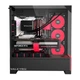 Корпус VALKYRIE VK03TOU Lite ATX с тремя стеклянными панелями и поддержкой СЖО 360 мм, черный - изображение 5