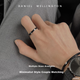 Класичне кільце Daniel Wellington DW для пари, чорне, розмір 58, подарунок на день народження для неї DW363 - зображення 5