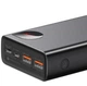 Повербанк для ноутбука Baseus 20000 мАг 65 Вт PD Power Bank Adaman Metal швидка зарядка макбука планшета телефону смартфона УМБ Базеус зовнішній акумулятор металевий корпус з кабелем USB to Type-C - зображення 14