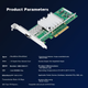 Мережева карта Hoodblue HBE10G5-F1 PCIe з портом SFP+ 10 Гбіт/с для серверів та NAS - зображення 9