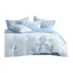 Комплект постельного белья Boyang Home Textile, 4 предмета, пододеяльник из чистого хлопка, простыня, 100% хлопок, для кровати 1,8 м, цвет Qinghe Yue Blue. - изображение 1