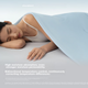 Ковдра Atour Planet Deep Sleep з контролем температури Summer Pro 3.0 з охолодженням, серцевиною та кондиціонером, яку можна прати в пральній машині, бамбукова, зелено-жовта, 2*2,3 м - зображення 6