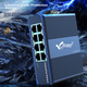 Коммутатор Huigu HG800-GE308 промышленный гигабитный на 8 портов, крепление на DIN-рейку - изображение 7