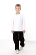 Дитячі однотонні джинси для хлопчика NoBrand 164 Чорний (p-20748-249358) - зображення 5