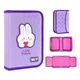 Пенал школьный Yes одинарный с двумя клапанами Cute Bunny HP-04 - изображение 1