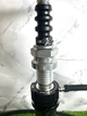 Кальян Trumpet Hookah Rider Svich Black со стеклянной колбой, шахта из нержавеющей стали, 55 см - изображение 3