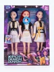 Набор 3 куклы Хантрикс K-Pop Охотницы на демонов Руми Зои Мира Demon Hunters Rumi Mira и Zoey - изображение 2