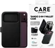 Etui z klapką CARE by Panzer Glass Tango 2-in-1 Wallet Case Black w. MagSafe do Apple iPhone 17 Pro Max (CR39469) - obraz 1