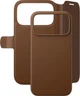 Etui z klapką CARE by Panzer Glass Tango 2-in-1 Wallet Case Brown w. MagSafe do Apple iPhone 17 Pro Max (CR20458) - obraz 3