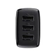 Мережевий зарядний пристрій Baseus Compact Charger 3U 17W EU Black CCXJ020101 - зображення 4